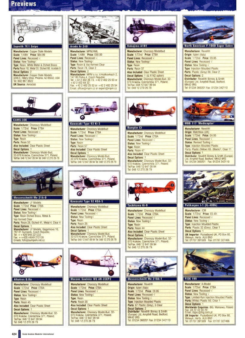 Scale Aviation Modeller International 1999-06